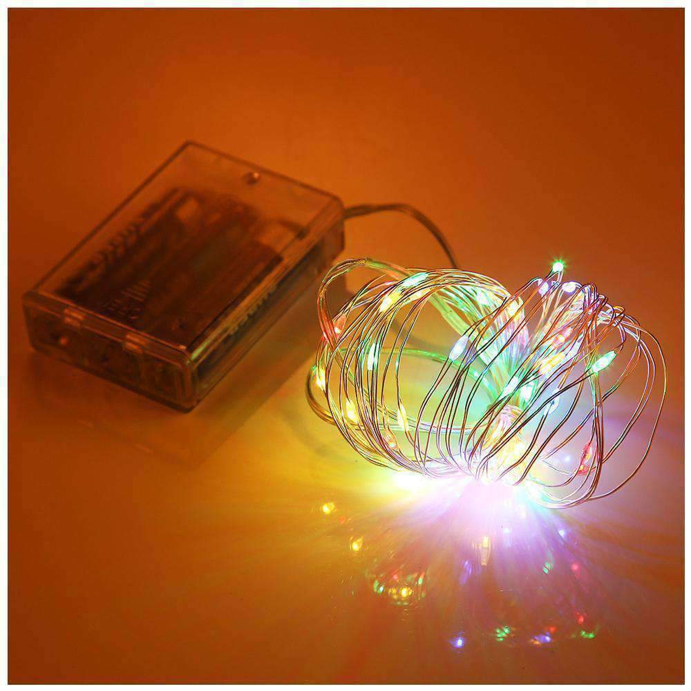 Fairy String Lights – 50 LED 5m Waterproof Battery Operated