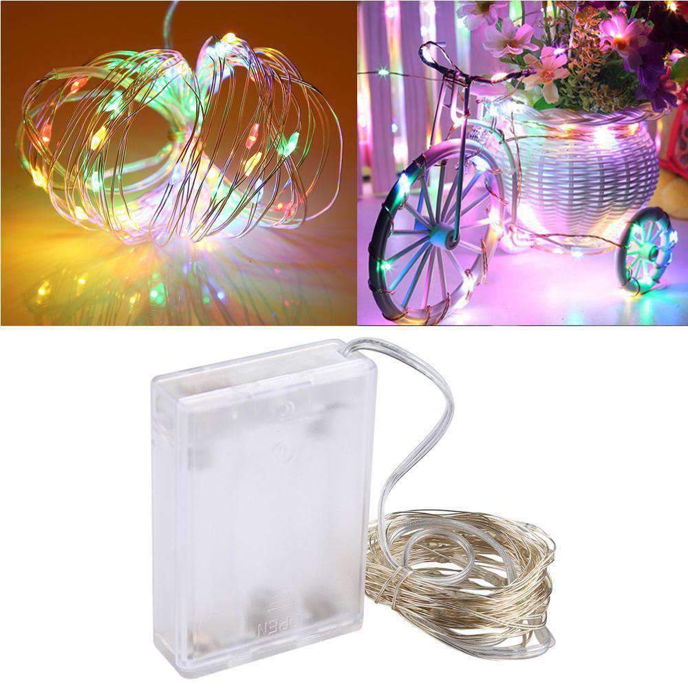 Fairy String Lights – 50 LED 5m Waterproof Battery Operated