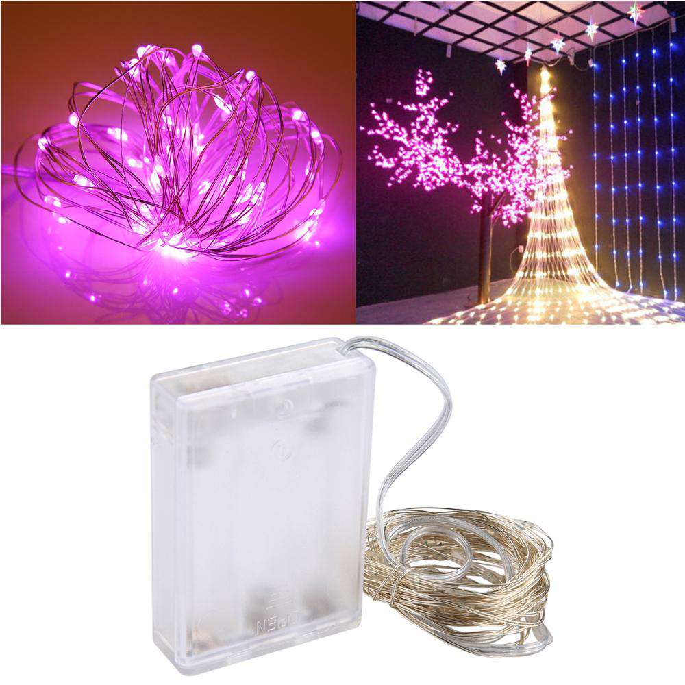 Fairy String Lights – 50 LED 5m Waterproof Battery Operated