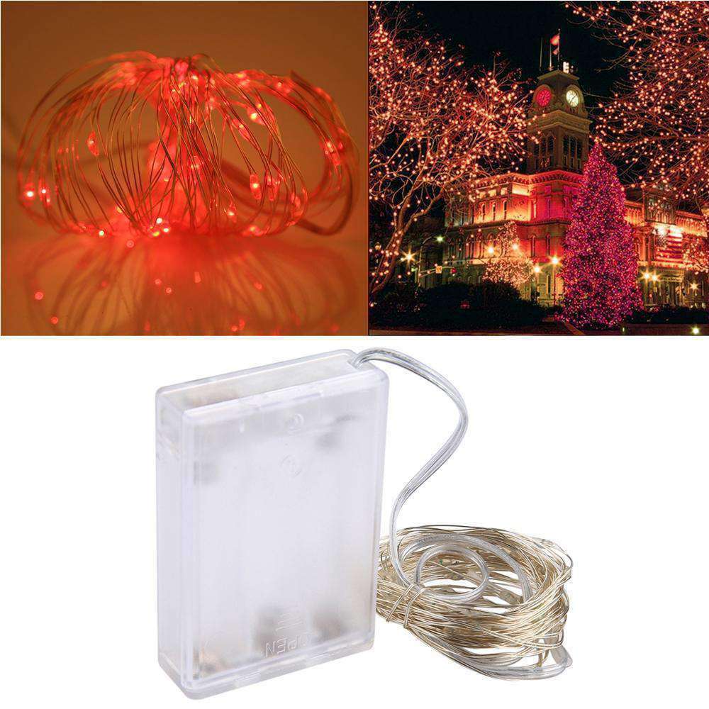 Fairy String Lights – 50 LED 5m Waterproof Battery Operated