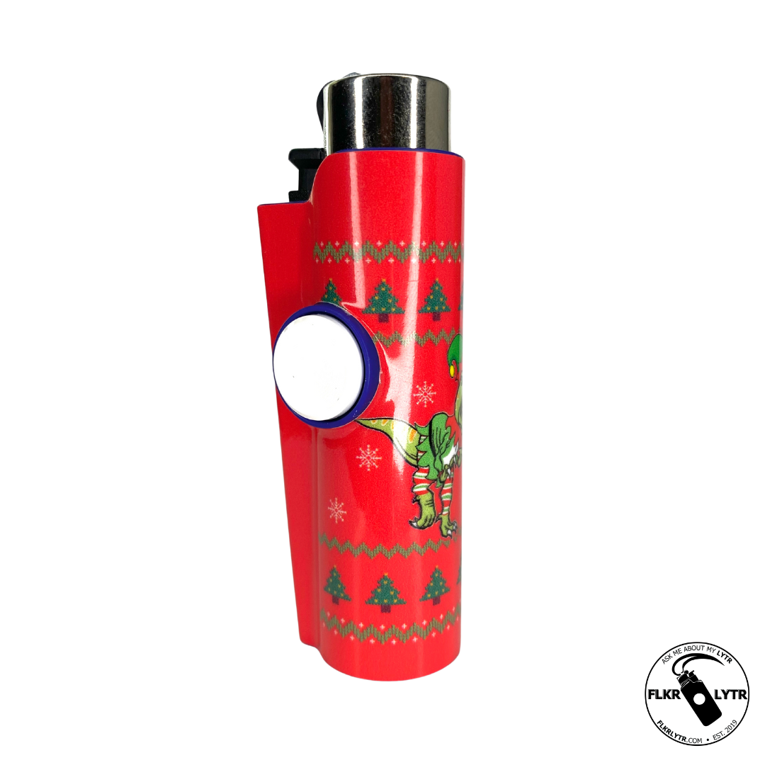 The Rex of Christmas – FLKR LYTR Fidget Spinner Lighter Case