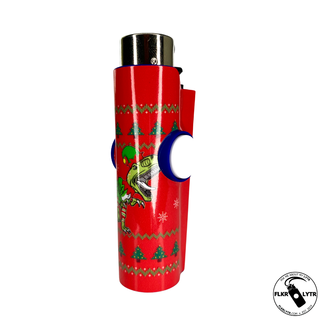 The Rex of Christmas – FLKR LYTR Fidget Spinner Lighter Case