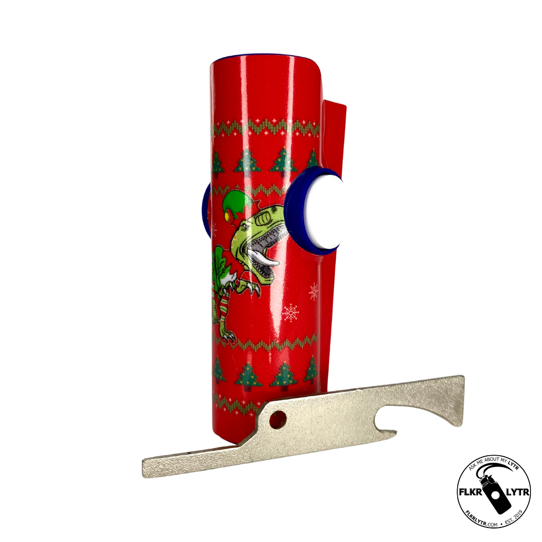 The Rex of Christmas – FLKR LYTR Fidget Spinner Lighter Case