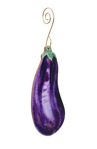 Eggplant Ornament – Unique Christmas Tree Decoration