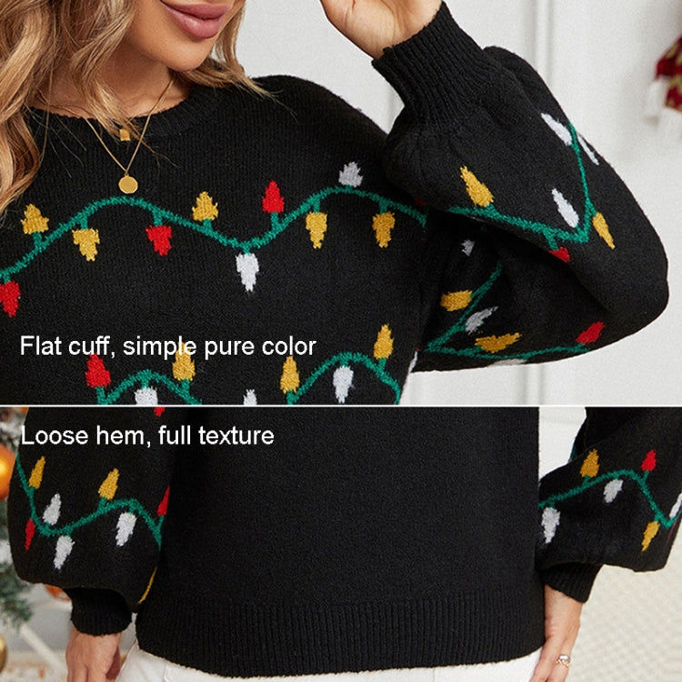 Women’s Christmas Pullover Sweater – Sweet Loose Knit