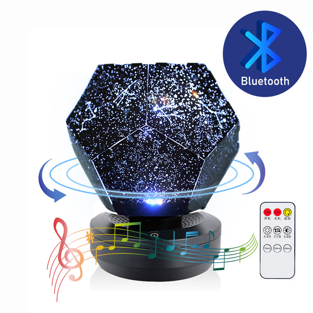 Bluetooth Star Light Projector – Galaxy Lamp with Speaker