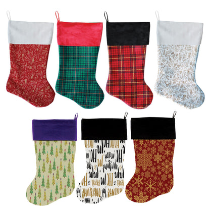 Velvet Christmas Stockings – Choose from 7 Designs