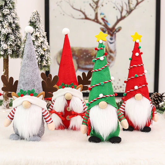 Christmas Gnome Style Decorative Props