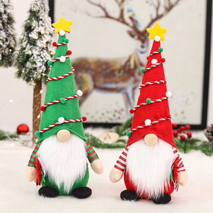 Christmas Gnome Style Decorative Props