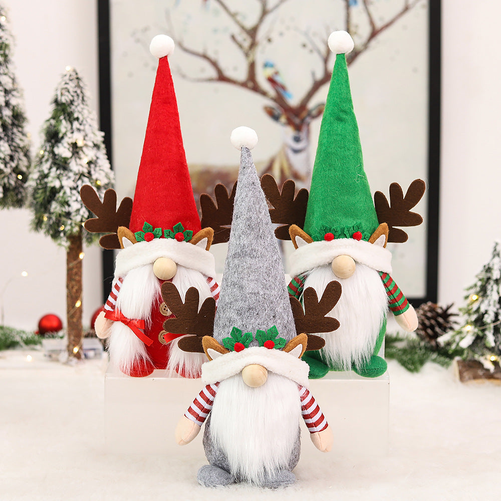 Christmas Gnome Style Decorative Props